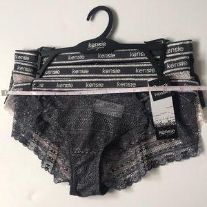 Kensie 3 Pair panties Size L intimates